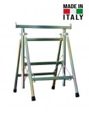 Coppia Cavalletti da Lavoro Telescopici 70-120 cm – Gambe Apribili - Portata max 250kg