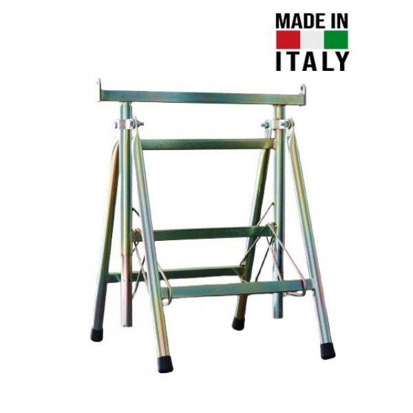 Coppia Cavalletti da Lavoro Telescopici 70-120 cm – Gambe Apribili - Portata max 250kg