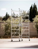 Trabattello M4 LUX base normale Altezza lavoro 7,35 metri