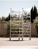 Trabattello TITANIUM PRO Altezza lavoro 12,10 metri